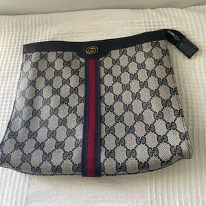 Vintage small toiletry Gucci bag